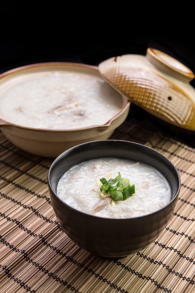 Instant Pot Chicken Congee (Rice Porridge or Jook) in Pressure Cooker ...