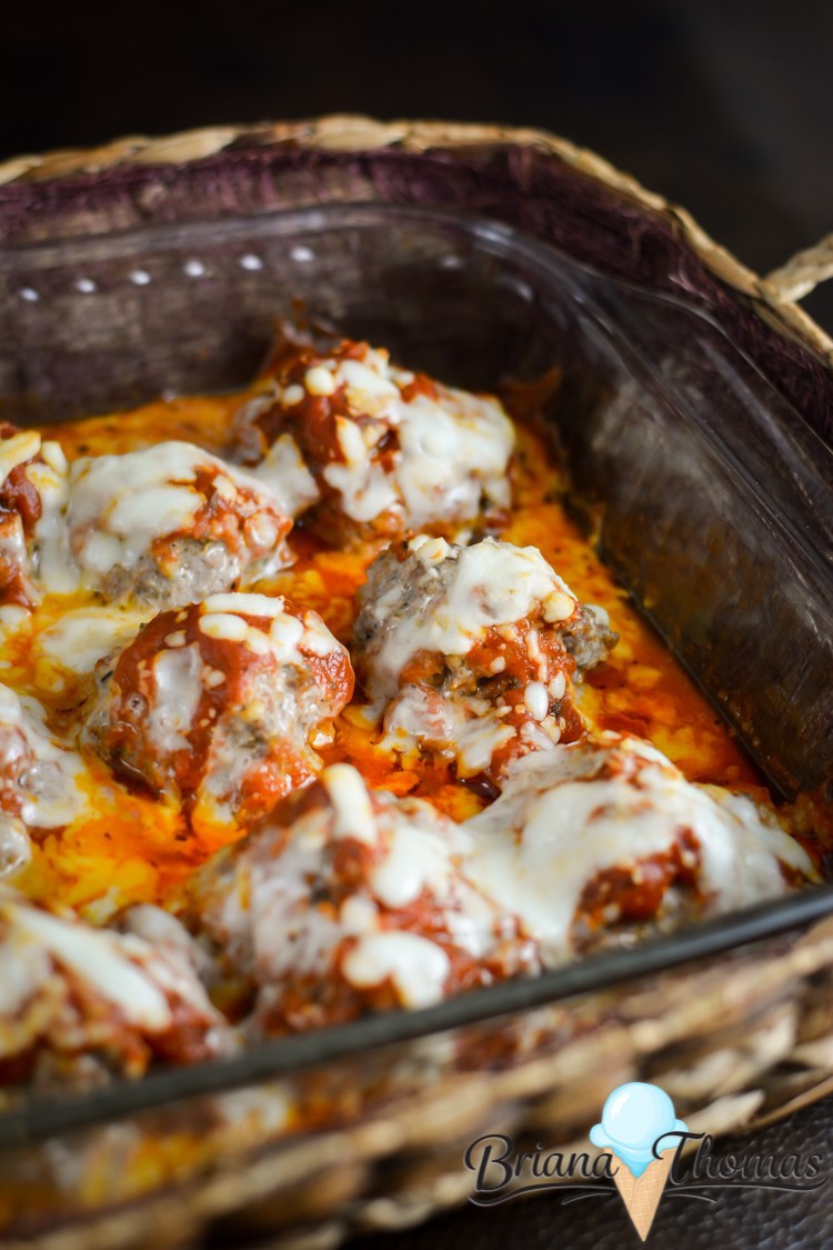 Italian Meatball Casserole | Lisa@SimplyHomemade | Copy Me That